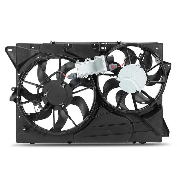 Radiator Cooling Fan Assembly with shroud & controller for Ford Explorer 11-12 Lincoln