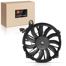 Single Driver Radiator Fan Assembly with Shroud