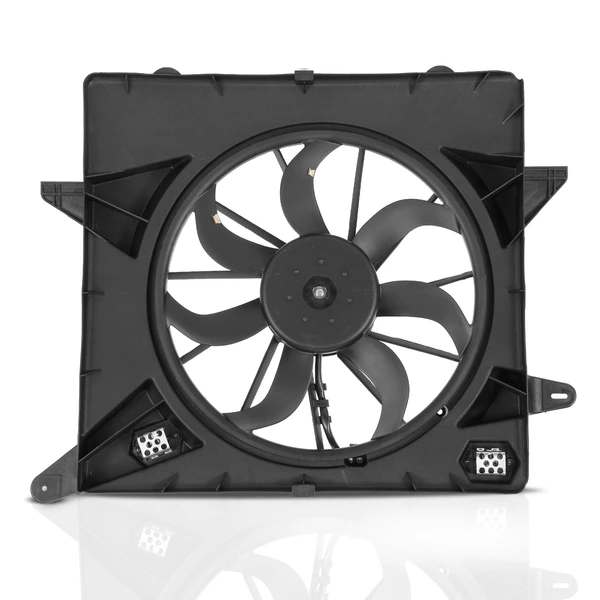 Engine Radiator Cooling Fan Assembly with Shroud for Cadillac SRX 2010-2016