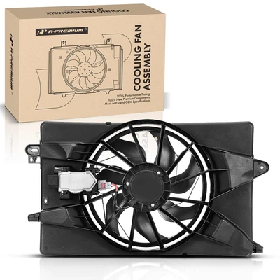 Radiator Cooling Fan Assembly with control module