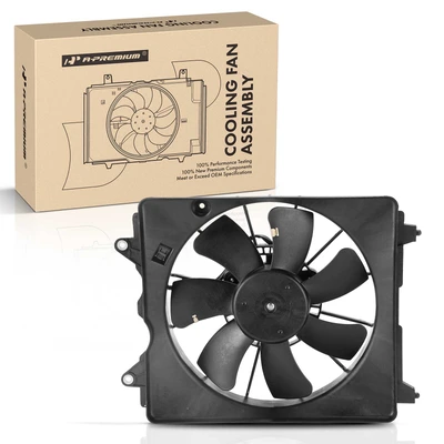 Engine Radiator Cooling Fan Assembly with Shroud