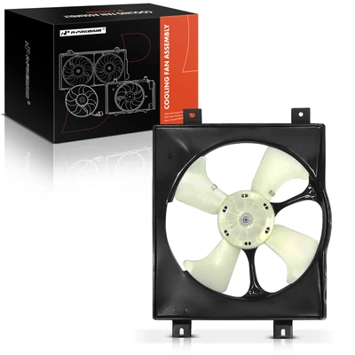 Single AC Condenser Fan Assembly with Shroud 