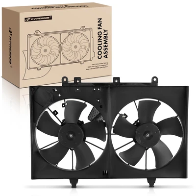 Dual Radiator Cooling Fan Assembly with Controller