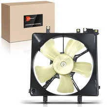 Single Radiator Cooling Fan with Shroud Assembly for 2001-2004 Subaru Outback