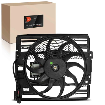 Single AC Condenser Fan Assembly with Shroud
