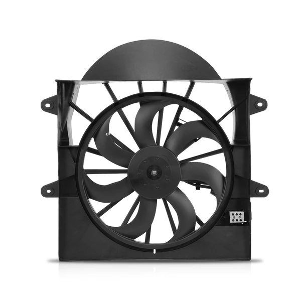 Engine Radiator Cooling Fan Assembly with Shroud for Jeep Grand Cherokee 05-08
