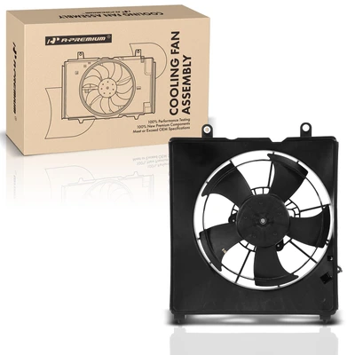 Left Engine Radiator Cooling Fan Assembly