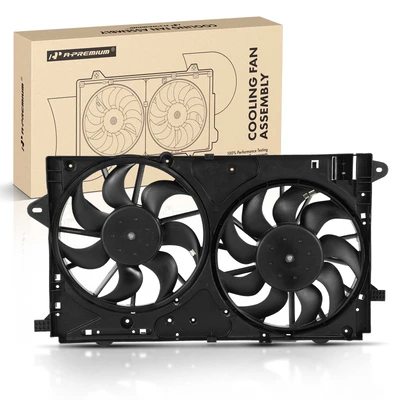 Engine Radiator Cooling Fan Assembly with Shroud