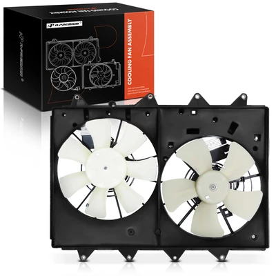 Dual Radiator Cooling Fan Assembly with Controller