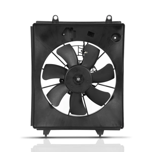 AC Condenser Cooling Fan Assembly with Shroud for Honda CR-V 2010-2011