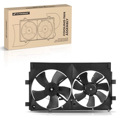 Engine Radiator Cooling Fan Assembly with Shroud