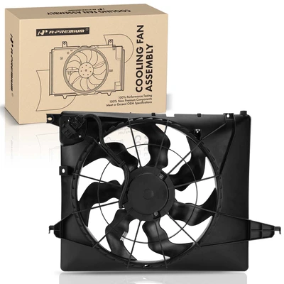 Radiator Cooling Fan Assembly with Resistor