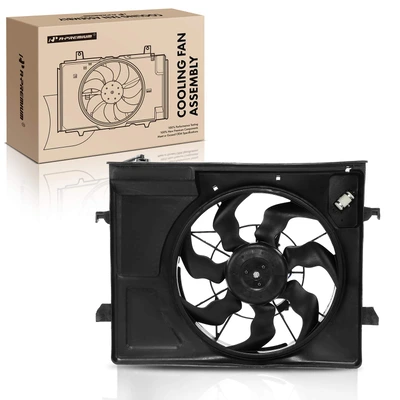 Radiator Cooling Fan Assembly With Shroud & Reservoir