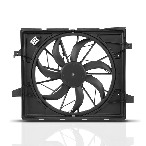 Engine Radiator Cooling Fan Assembly with Shroud for Jeep Grand Cherokee 11-20