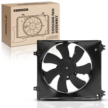 Right Radiator Cooling Fan Assembly with Shroud for 2009-2011 Acura TL