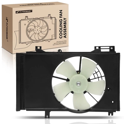 Engine Radiator Cooling Fan Assembly with Shroud