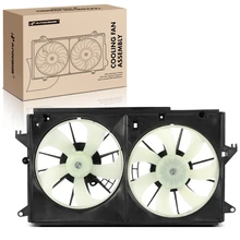Dual Radiator Fan with Shroud Assembly for 2012-2017 Mazda 5