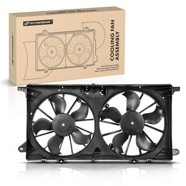 Engine Radiator Cooling Fan Assembly for Ford F-150 15-20 Lincoln Navigator