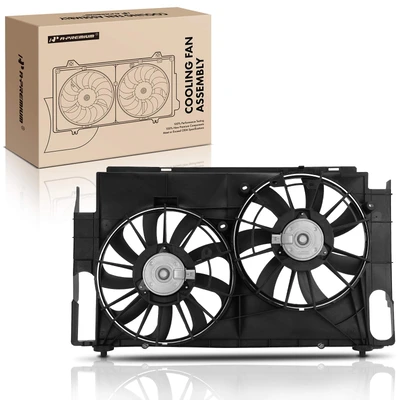 Dual Radiator Fan Assembly with Shroud