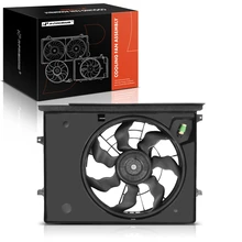 Radiator Cooling Fan Assembly with Shroud for 2015-2018 Kia Sedona