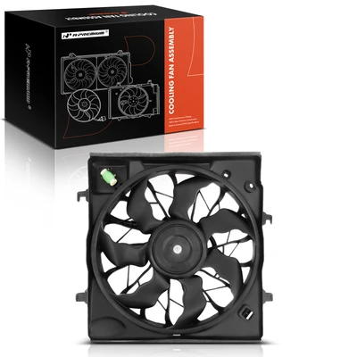 Radiator Fan Assembly with Resistor 