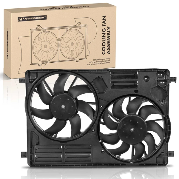 Engine Radiator Cooling Fan Assembly for Ford Escape 17-19 Lincoln MKC 15-18