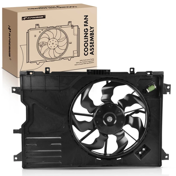 Radiator Cooling Fan Assembly with Shroud for 2019-2023 Mazda 3