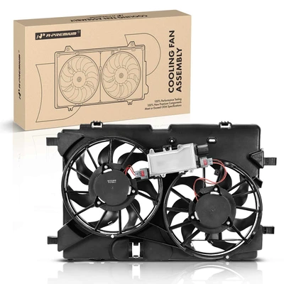 Radiator Cooling Fan Assembly with shroud & controller