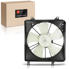 Single Radiator Cooling Fan Assembly with Shroud for 2007-2013 Suzuki SX4
