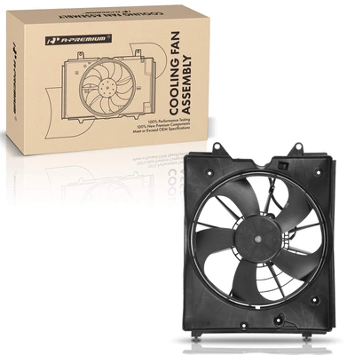 Left Engine Radiator Cooling Fan Assembly