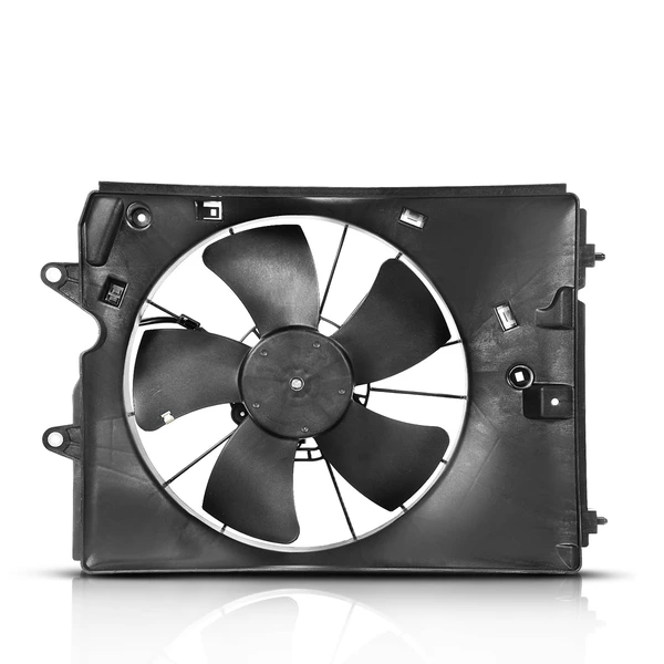 Engine Radiator Cooling Fan Assembly with Shroud for Acura MDX 2007-2009 V6 3.7L