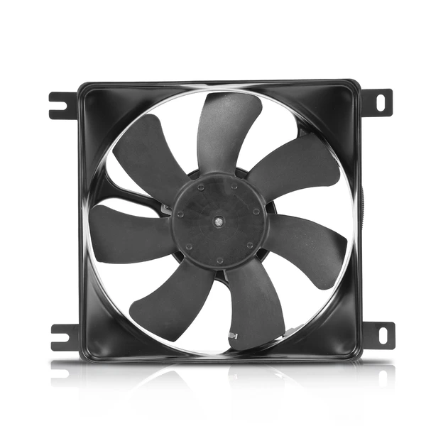 AC Condenser Cooling Fan Assembly with Shroud for Suzuki Aerio 02-07 2.0L 2.3L