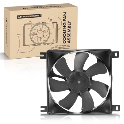 AC Condenser Cooling Fan Assembly with Shroud