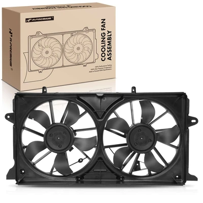 Engine Radiator Cooling Fan Assembly with Shroud