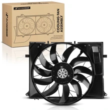Radiator Cooling Fan Assembly with Shroud for 2000-2002 Mercedes-Benz S430