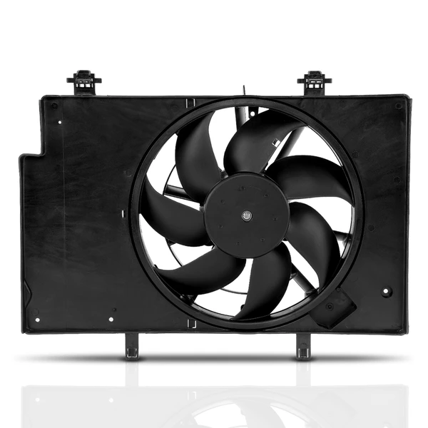 Radiator Cooling Fan Assembly with Shroud for Ford Fiesta 2011-2019 L4 1.6L