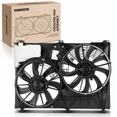 Dual Radiator Cooling Fan Assembly with Shroud
