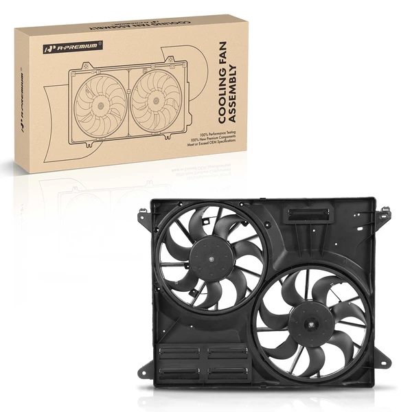 Engine Radiator Cooling Fan Assembly for 2015-2020 Ford Edge