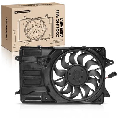 Engine Radiator Cooling Fan Assembly with Shroud