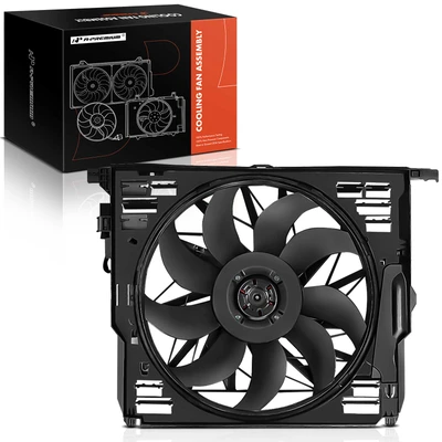 Radiator & Condenser Fan Assembly with Shroud