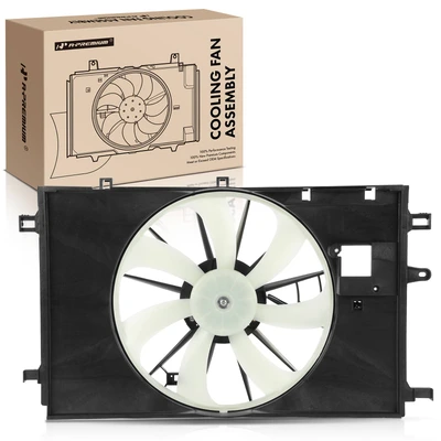 Single Radiator Cooling Fan with Shroud Assembly for Toyota C-HR 2018-2021