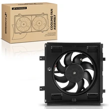 Radiator Cooling Fan Assembly with Shroud for 2006-2012 Porsche Cayman