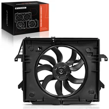 Radiator & Condenser Fan Assembly with Brushless for 2014-2018 Ram 1500