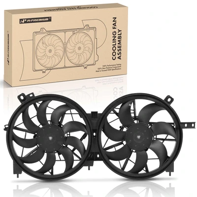 Engine Radiator Cooling Fan Assembly with Shroud
