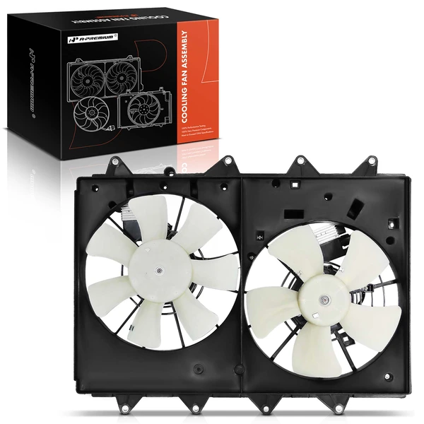 Dual Radiator & Condenser Fan Assembly for Mazda CX-9 2007-2015
