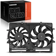 Dual Radiator & Condenser Fan Assembly with Brushless