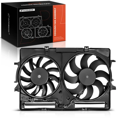 Dual Radiator & Condenser Fan Assembly with Brushless