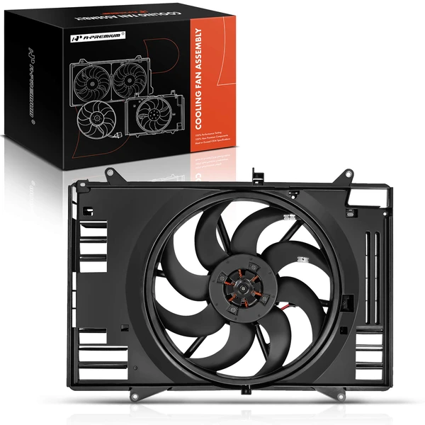 Radiator Cooling Fan Assembly with Brushless Motor & Shroud for 2016-2022 Mazda CX-9