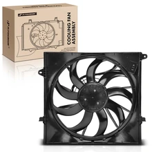 Single Radiator Cooling Fan Assembly with Brushless Motor