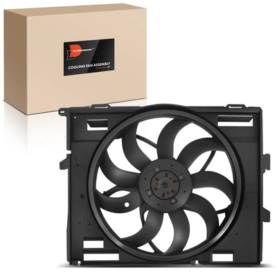 Single Radiator Fan Assembly with Brushless Motor